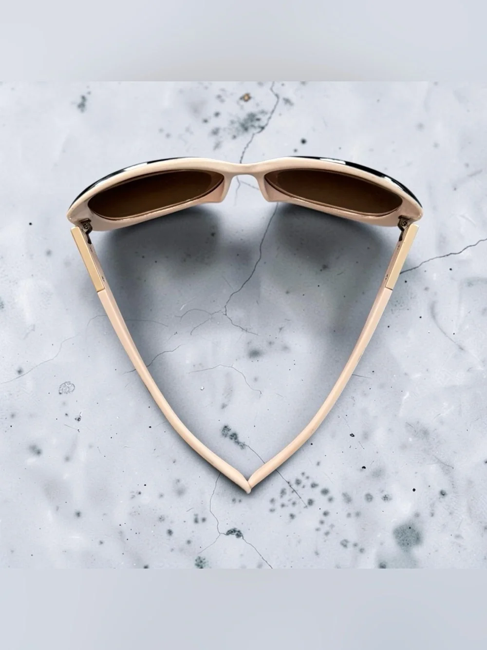 Ann Taylor Two-Tone Oversized Sunglasses